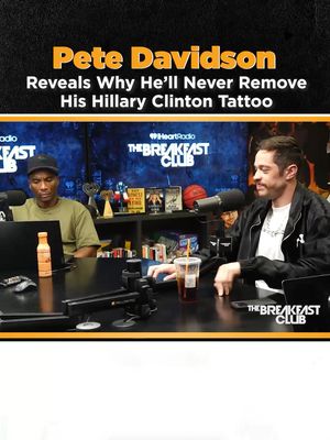 💡 Although tattoos are no longer a permanent decision, removing them is still a tough and painful process. Pete Davidson explains why he removed some of his tats and why others are here to stay!