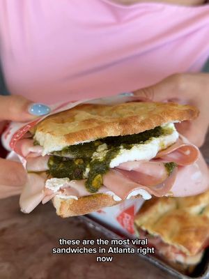 found the viral italian sandwiches in atlanta at Pala Bakery! ⭐️ #italianfood #atlfoodies #atlfood #atlantafoodies #atlantafood #atlanta 