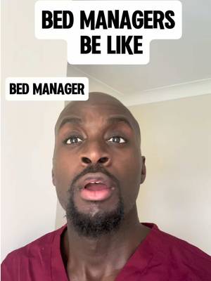 You can’t tell me Bed Managers don’t move like 🥷🏼 members 🤣 They want beds and they want them now 😭 #comedy #skit #funny #medicine #nhs   