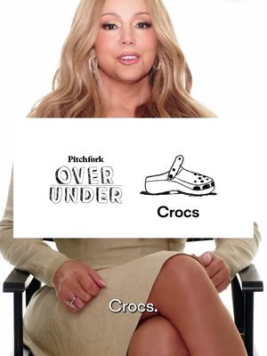 Mariah Carey might be ready to Croc and roll. Watch a brand new Over/Under with her at the link in bio. #MariahCarey #Crocs #OverUnder