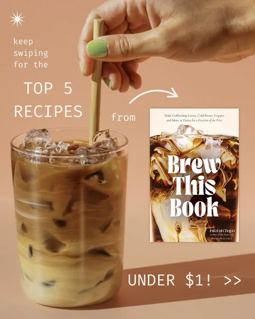 Brew This Book was written with the belief that coffee is for everyone & with a whole bunch of recipes being under $1?? Coffee can be for everyone! If you’re trying to kick your coffee-buying habit, cut down your coffee budget, or just get a little creative in the kitchen, Brew This Book might have something for ya 🫶🏼 It’s got a little something for every coffee lover: espresso-based drinks, drip coffee drinks, drinks made with instant coffee, caffeinated sparklers, and coffee cocktails 💫 The goal was simple, create a guide for crafting coffee-shop style beverages at home while saving money.  It’s available for pre-order now (link in bio) and will be officially out in the world in-stores and online on September 9, 2025! As a bonus, $2 from each pre-order made now through 9/9 will be donated to @WorldCentralKitchen! Brew Joy + Give Back 🌏☕  published by @Page Street Publishing 🫶🏼 #coffee #espresso #homecafe #BookTok #cookbook 