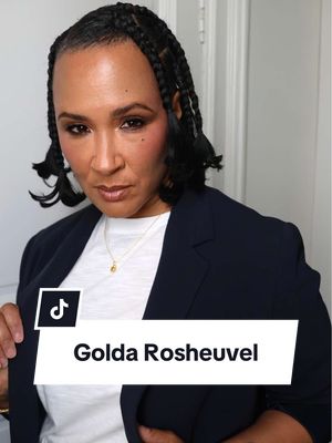Hair Today on @Golda Rosheuvel for @EIFF for her new film GROW.  Always love glamming her up!  Makeup by @Joy Adenuga  #hairstylist #hair #goldarosheuvel #braids #hairtok  
