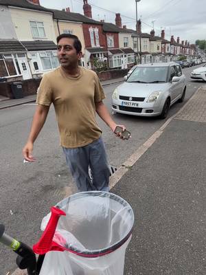 1 follow = 1 litter picked 🚙 Day 73 - Litter picking challenge 🚯 (St Benedicts Road, Birmingham - Small Heath / Bordesley Green)