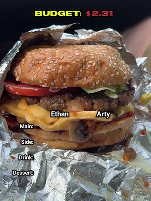 Drafting the Ultimate Fast Food Combo w/ @EthanTylerSmith | Roll for Budget