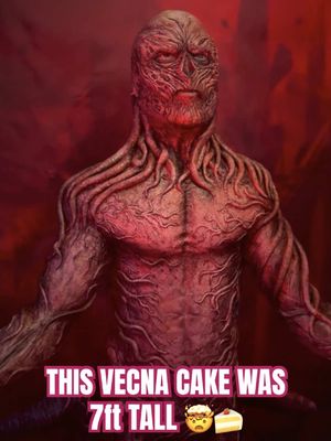 Would you eat this 7 Foot Vecna Cake? 🍰  . . . #strangerthings #cake #cakes #vecna #cakedecorating @Stranger Things 