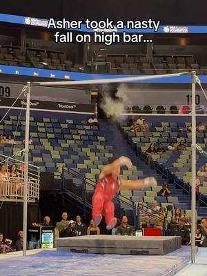His dismount have me chills 🤯 @Asher Hong #gymnastics #gymnast #sports #sport #olympics 