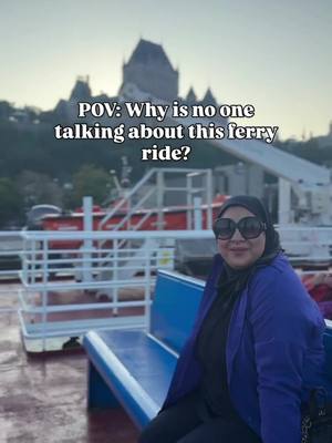 **“Why is no one talking about this ferry ride? 🚢✨ From Levi to Québec City, this scenic journey is the perfect mix of adventure, views, and a little escape from the traffic. 🌊 Trust me, arriving by water makes the city feel even more magical especially with the @fairmontfrontenac  in the background!  Have you ever tried this hidden gem? Tag someone you’d take on this ride! 💛”** #QuebecCity #LeviQuebecFerry #HiddenGemsCanada #ScenicViews #TravelQuebec             