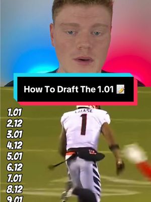 How to Draft the 1.01 in Fantasy Football #fantasyfootball #nfl 