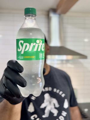 Store-bought Sprite ain’t even real soda anymore—homemade Sprite with fresh lemon, lime, sugar, and bubbles puts that canned stuff to shame. 🥤🍋 Who’s brave enough to admit McDonald’s Sprite only hits ‘cause of the syrup ratio, not the brand? Homemade Sprite  Ingredients Inspo Video: @roicebethel  Zest of 3 lemons Zest of 6 limes 1 cup sugar Roughly 1 cup boiling water  Juice of ½ lime (per glass) Sparkling water, chilled Ice Instructions Place the sugar in a medium bowl. Using your hands, rub the lemon and lime zest into the sugar until it’s fragrant and fully incorporated. Pour in 1 cup of boiling water and whisk until the sugar dissolves. Strain the mixture through a fine sieve into another bowl to remove the zest, creating a lemon-lime syrup. Let cool. To serve, fill a glass with ice. Add about ¼ cup of the syrup (or more to taste), the juice of ½ lime, and top with sparkling water. Stir gently and enjoy your homemade Sprite. Info: Homemade Sprite loses fizz quickly because it can’t trap high-pressure CO₂ like factory-sealed cans or bottles, but it makes up for it by being fresher and free of preservatives or excess corn syrup. #sprite #homemade #drinks #Recipe #foodtiktok 