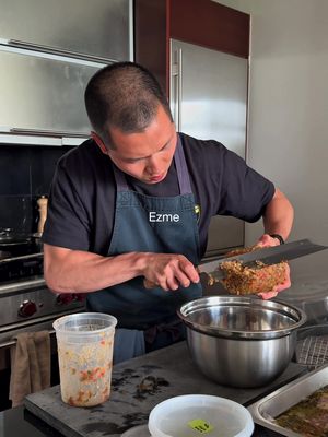 skirt steak topped with corn ezme: sweet, crunchy, and tangy :)  (happy birthday moni!!! <33) #steakrecipe #ezme #dinnerpartyideas #dinnerparty #cookingtips 
