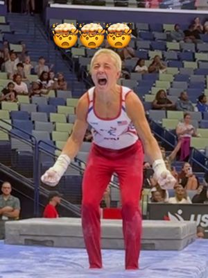 The stuck dismount  literally gave me chills 😳  @Danny 🫶 #gymnastics #gymnast #olympics #olympic #sports 