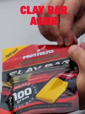 Hear that? That’s the sound of Mothers California Gold Clay Bars removing all sorts of damaging contaminants and restoring the brilliance to your car’s paint, chrome, glass and smooth plastics. #motherspolish #diydetailing #cartok