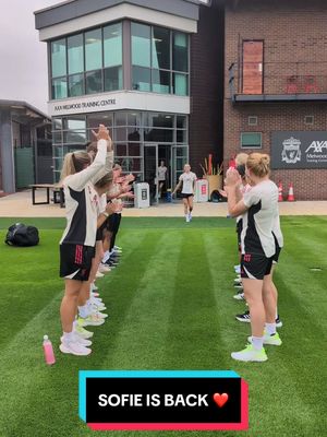 @sofielundgaard is back in training ❤️ #lfc #liverpoolfc 