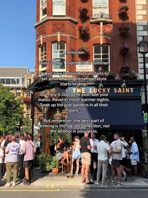 1 month left. Make it count.  #pubs #pubculture #Summer #beer #fyp 