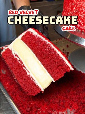 🗣️ Trap! Yall been here?  Baby don’t worry, they removed all the calories! 😱🤭🫣🤣🤣🤣  This slice is a 1000/10! A must try indeed. Good luck getting your hands on this one. You’ll find the Red Velvet CHEESECAKE Cake here ⬇️⬇️!  📍@Favor_Desserts  4520 South Alston Ave. Durham, NC  📞 (919) 908-9264 #northcarolina #visitnc #durham #raleighnc #nccheck 