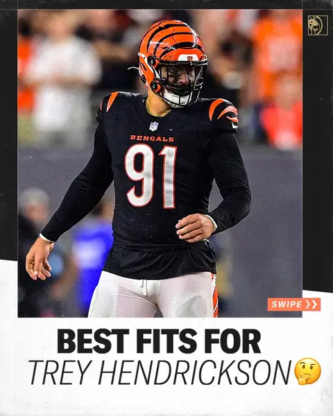 Could the Bengals trade Trey Hendrickson to one of these contenders? #nfl #football #bengals #lions #nflfootball 