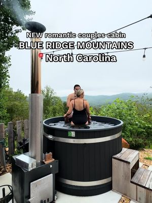 There’s a NEW romantic couples cabin in the North Carolina mountains you need to add to your bucket list: @Black Fox Cabin ✨ Click the link in my bio to book and TAG who you want to stay here with! 😍 #northcarolina #blueridgemountains #visitnc #ncmountains #explorenc  