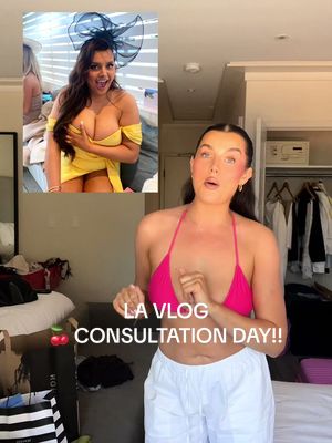it’s consultation day!!! 🍒🥹 @Dr. Garth Fisher suddenly feel A LOT less nervous & just excited now!! honestly.. what a team they are ❤️ i can see why they’re the best & feel beyond lucky 🌎🐐👑 #foryou #fyp #surgery #garthfisher #augmentation 
