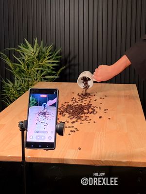 Try this Creative Coffee shot idea 💥 SAVE for later 🚀 #drexlee #tutorials #ideas #creative #cinematic 