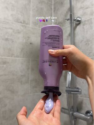 asmr purple self care sounds💜🍇🪻🫧🛁 #asmr #asmrsounds #SelfCare  products  @Pureology Pureology Hydrate Sheer Shampoo and Conditioner @Coco&Eve Resurfacing Body Gel Scrub @sundaebody Perky Plum Body Whip Moisturiser @Kate Somerville Goat Milk Moisturising Cleanser @Olehenriksen Strength Trainer Peptide Boost Moisturiser 