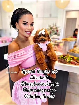 Started a new trend: puppy sip and see shower! 🐶✨ Miss Stella had a blast meeting my crew, and it turned out absolutely beautiful! 🎀💕#fyp #MomsofTikTok #puppylife #puppytiktok #foryourpage 