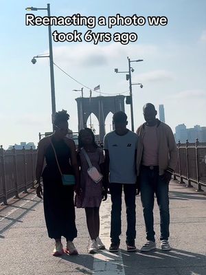 6yrs later, we came back🥹l#brooklynbridge #familymemories #imjustakid #traveltiktok 