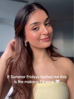 @Summer Fridays, if you’re reading this I’m ready 💌 This is the exact look I’d wear. Soft, glowy, effortless. #cleangirlmakeup #softglammakeup #summerfridaysmakeup #beautyinfluenceraustralia #grwmmakeup  [Brand event makeup, Summer fridays, Glowy makeup, dream brand collab, Get ready with me, Makeup inspo, makeup tutorial] @Tower 28 Beauty @Maybelline NY @Too Faced @Rare Beauty @Runway Room Cosmetics @Kosas @MCoBeauty @Benefit Cosmetics 