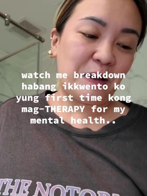 This is the turning point in my life when I decided I TRULY NEEDED HELP. Di na maganda pakikitungo ko sa husband ko and sa mga kids ko and even sa sarili ko. When all the while you thought nabura mo na sa memory mo ang past traumas mo pero when everything is settled in your life, IT WILL COME BACK. All the memories, feelings and flashbacks. I want to be better for my family and to everyone around me, lalong lalo na to MYSELF.  This is to remind you to be kinder to yourself and seek help when needed! #mentalhealthmatters #MentalHealth #MDD 