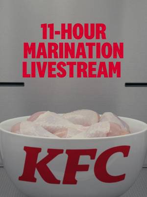 Watch iconic chicken in the making. Livestream 🔗 in bio.