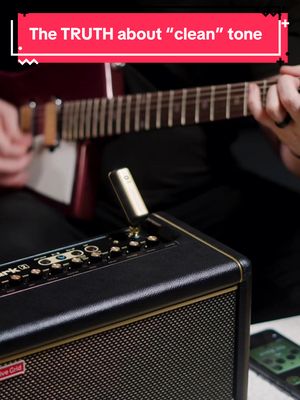 The TRUTH about “clean” guitar tone #guitar #positivegrid #guitartok 