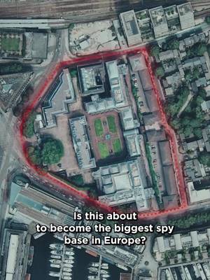 Embassy or spy base? #architecture #construction #engineering #london