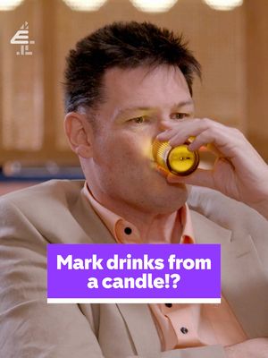 That's not your glass of water Mark! 😅 #CelebsGoDating 