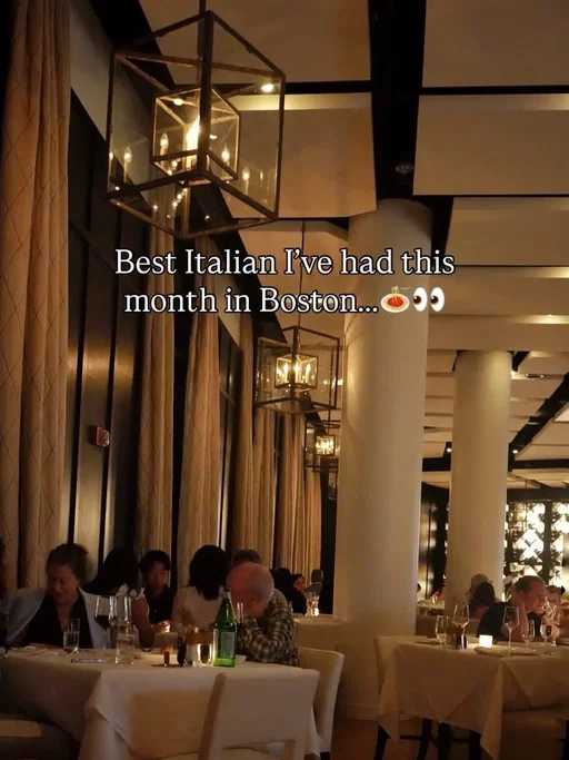 Sorellina is an upscale Italian restaurant located in the heart of Back Bay in Boston.  I started with a refreshing Fragola Fresca, an elevated spritz with a strawberry infused Italian liqueur. They serve delicious hand made pastas, have a large variety of secondi dishes. My FAVORITE pasta I’ve had in a long time was the mafaldine, made with Joyberry Farms mushrooms, black truffle butter, Parmigiano 🍝 Standout secondi dishes were the halibut and bone-in veal milanese For dessert, the tiramisu was light, creamy, and SO good 😍 📍1 Huntington Ave, Boston, MA #bostonfoodgram #boston #bostonterriergram #bosfeed #bostonfood   