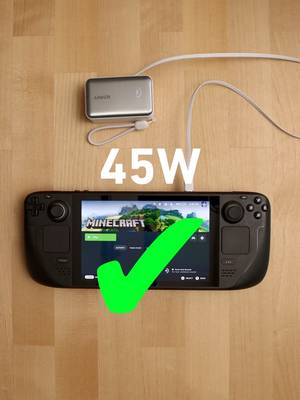 We brought you the sledgehammer, brick, and now, the clamp! 😎  ⚡ Anker Nano Power Bank⚡ ✅ 10,000 mAh ✅ InstaCord Retractable Cable ✅ 45W USB-C output, 30W max input ✅ Smart Display ⚡ iPhone 16 Pro: Charge 0-50% in 27 min (27W Max) ⚡ Samsung Galaxy S24 Ultra: 0-50% in 24 min (45W Max) Also compatible with Google Pixel and more! #ankernano #anker #fastcharging #powerbank