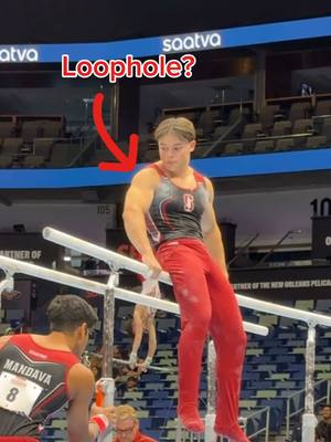 Gymnastics loophole EXPLAINED 🤔 #gymnastics #gymnast #sports #loophole #olympics 