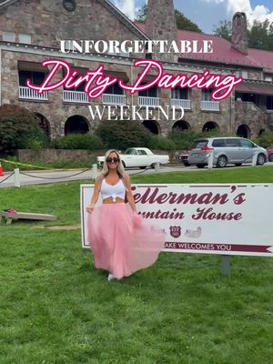 💃Dirty Dancing Girls Weekend at Mountain Lake Lodge 👯‍♀️✨  Nobody puts us in a corner 💃😉 Did you know that there’s a Dirty Dancing festival where you can visit the hotel of the filming location and live out all of your fave movie scenes!!! — this is the ULTIMATE Dirty Dancing fan’s dream come true and me and my girls had the BEST TIME EVER HERE!!!  🌸 From iconic dance lessons in the barn (yes… where Baby & Johnny danced 😍), to live music that will have you singing at the top of your lungs 🎶, to movie screenings under the stars 🌙🍿… it honestly feels like stepping right into the movie itself!!!  ✨ You can even visit Baby’s cabin 🏡, see the exact spot where the iconic lift took place 💦🙌, and yes… you can totally “carry a watermelon” 🍉 just like Baby. Talk about bucket-list vibes! We had a little too much fun with this!!!  Sip on themed cocktails 🍸, shop the cutest Dirty Dancing merch 🛍️, and dance like you’re part of Kellerman’s crew all weekend long. 💕 If you’ve ever wanted to live out your own “Time of My Life” moment, THIS is it! Send this to who you’re going with and follow me @raleighwanderlust for more unique things to do!!!  📍 Mountain Lake Lodge @mtnlakelodge  115 Hotel Circle, Pembroke, VA 24136 🚗 Just about 3.5 hours from Raleigh — so worth the trip!! 🌄✨ #uniquehotels #DirtyDancingmovie #80smovies #weekendgetaways #virginia         