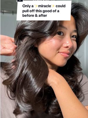Your hair works overnights 😴 so make sure to show it the tlc it deserves in the morning with the new @Aveda Miraculous Oil ✨ #avedapartner #aveda #hair #haircare 