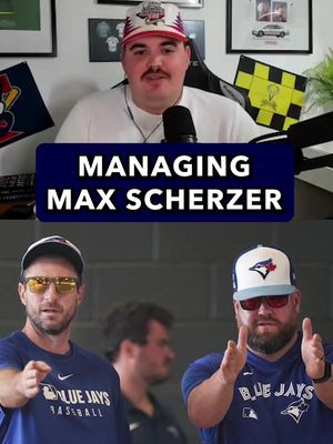 John Schneider talks about what it’s like to manage Hall of Famer Max Scherzer  #BlueJays #TorontoBlueJays #MLB #baseball #fyp 