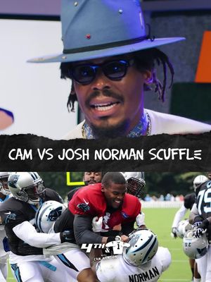 @Cam Newton said he served Josh Norman a special delivery… no Postmates needed 😂 😂