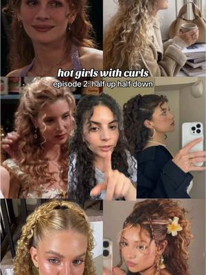 One of my favorite hairstyles for curly hair!!