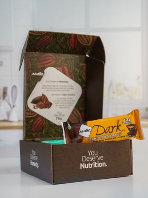 Decadent. Crunchy. Covered in real dark chocolate.  And yes...still somehow good for you?! 🤯 Grab a Variety Pack to try 6 flavors of NuGo Dark.  @rachelsdairyfreedelights  #nugobars #darkchocolate #vegantreats #snacktok #varietypack #unboxing #glutenfree