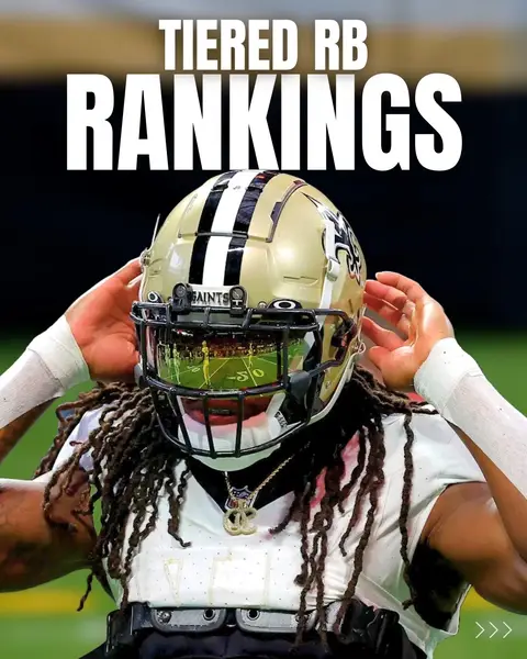 The best running backs in fantasy football, broken down into tiers (no particular order). 👀 Who’s too high or too low?  #FantasyFootball #ranking #runningback #nfl #nflfantasy 