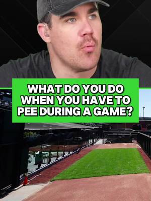 Peeing during a game, explained. #MLB #baseball #pitching