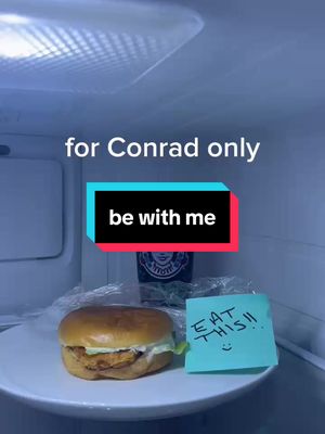Conrad doesn’t need a belly he needs a Wendy 