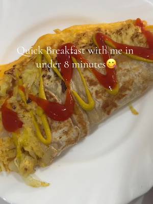 This is my Morning breakfast that i made today before heading to work 😗 Made it in under 8 minutes with simple ingredients  - cabbage, cheese, egg, frozen prata Watch the full vid to see how i made it🤣 i hate writing long caption tbh 🫣  #breakfast 