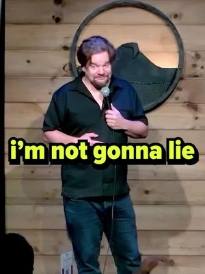 I was hoping that you weren’t going to lie.  #ismo #ismocomedy #standupcomedy #americans #lying 