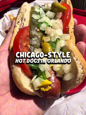Hot Dog Heaven on East Colonial Drive is an Orlando staple serving authentic Chicago style hot dogs since 1987. That’s almost 40 years ago! Using Vienna Beef and classic toppings, it is the closest you will get to a true Chicago dog in Florida. The menu features specialty dogs, sausages, and chili fries along with nostalgic 80s vibes. Located at 5355 E Colonial Dr, Orlando, FL 32807, check them out soon! @HotDogHeavenFL 