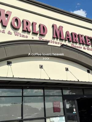 Let’s just say i blacked out 🤭😭😂 all the coffee supplies!!! #worldmarket #coffeetok #coffee 