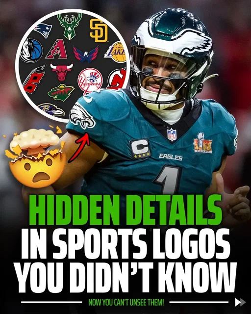 What other hidden details in sports logos did we miss❓ #sports #sportstiktok #logo #logodesign #sportstok 