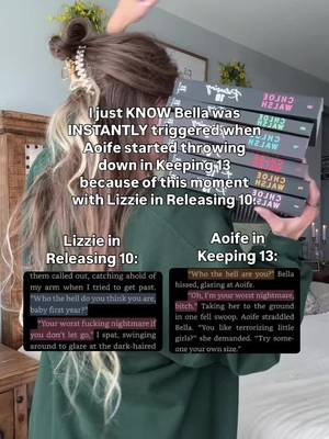 Bella can never catch a break and I LOVE ITTTTT. 🙂‍↕️🏴‍☠️🫡   #aoifemolloy #releasing10 #keeping13 #boysoftommen   #lizzieyoung         